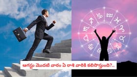 ఆగస్టు మొదటి వారం ఏ రాశి వారికి కలిసొస్తుంది?..