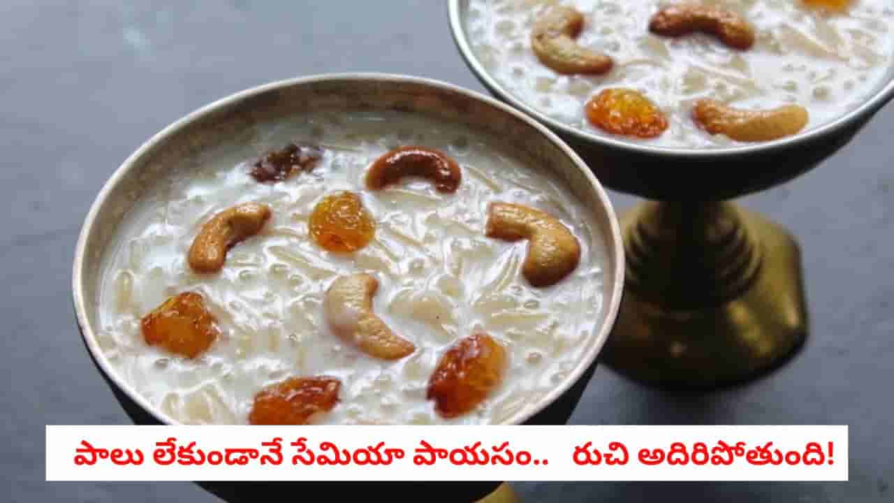 Sweet Semiya Payasam: పండుగకు స్పెషల్ స్వీట్ కావాలా?.. ఈ సేమియా పాయసం అదిరిపోతుంది!