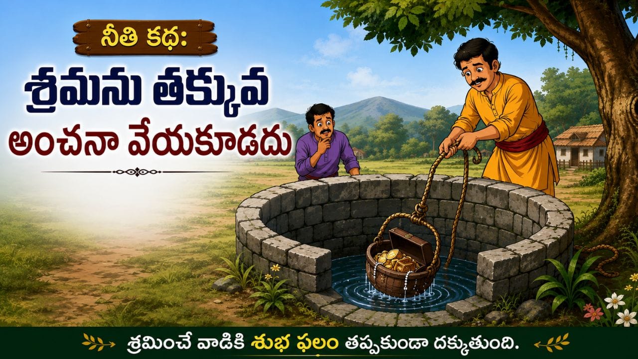 Moral Story: కష్టానికి తప్పకుండా ఫలితం దక్కుతుంది..! సోమరితనం వీడండి..