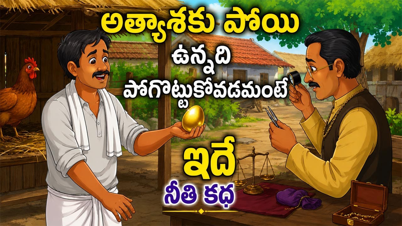 Moral Story: అత్యాశ అనర్థాలకు మూలం.. సహనమే సౌభాగ్యం.. బంగారు గుడ్డు పెట్టే కోడి కథ