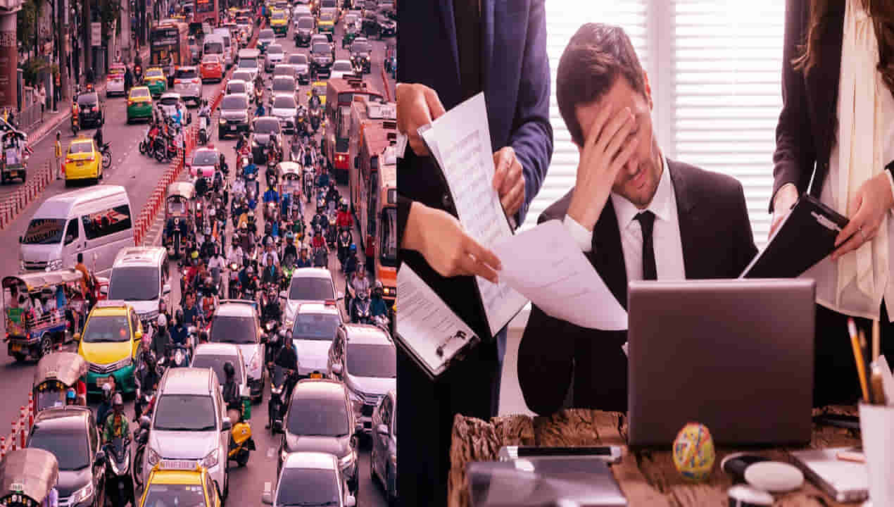 Traffic Stuck: ట్రాఫిక్లో ఇరుక్కుపోయారా? ఆఫీస్ గందరగోళాన్ని జయించడానికి ఈ 5 మేనేజ్మెంట్ సూత్రాలు!