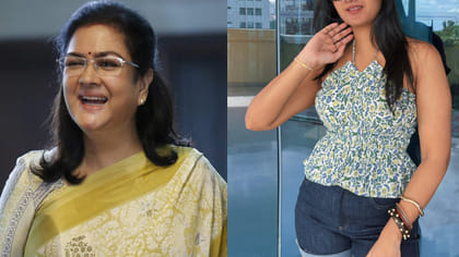 ఈ నటి కూతురు క్రేజీ హీరోయిన్.. నెట్టింట గత్తరలేపుతున్న బ్యూటీ..