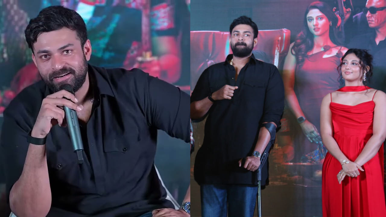Varun Tej: కొరియన్ కనకరాజు ట్రైలర్ వేడుకలో వరుణ్ తేజ్.. కాలు గాయంపై అప్డేట్ ఇచ్చిన హీరో..