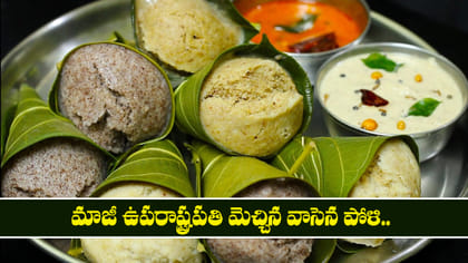 మాజీ ఉపరాష్ట్రపతి మెచ్చిన వాసెన పోళి