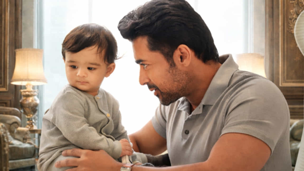 పెళ్లికి దూరంగా ఉండాలని నిర్ణయించుకున్న సంజయ్, కుటుంబ ఒత్తిడి కారణంగా తన జీవితంలో ఒక పెద్ద మార్పుకు గురవుతాడు. అతను సరోగసీ ద్వారా ఒక బిడ్డకు తండ్రి అవుతాడు. ఆ తర్వాత, ఆ బిడ్డ జీవితంలో తలెత్తిన తీవ్రమైన ఆరోగ్య సమస్యల కారణంగా, అతను మమితా బైజు పోషించిన మ్యాడీ పాత్రను కలుస్తాడు. ఈ సినిమా పేరు 'విశ్వనాథ్ అండ్ సన్స్'. ఇందులో సూర్యతో పాటు మమితా బైజు, రాధికా శరత్కుమార్, రవీనా టాండన్ నటించారు.