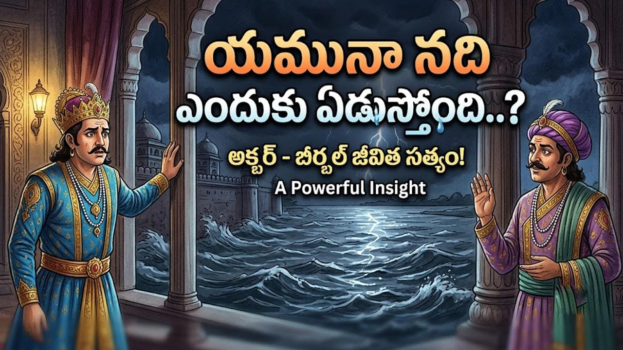 యమునా నది ఏడుస్తోంది.. ఎందుకో తెలుసా? అక్బర్ను మెప్పించిన బీర్బల్ చతురత!