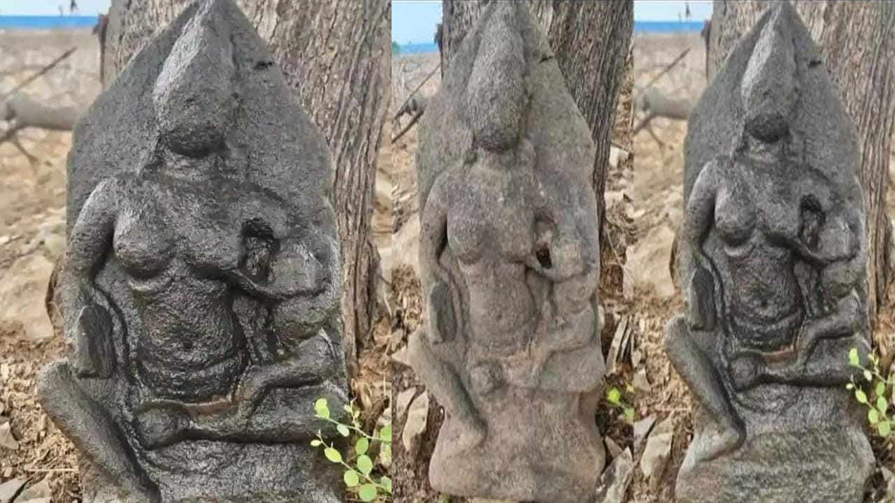 Telangana: ఆదిలాబాద్‌లో అద్భుతం.. వినాయక చవితి వేళ బయటపడ్డ తల్లి ఒడిలో బాల గణేశుడి అపురూప శిల్పం..
