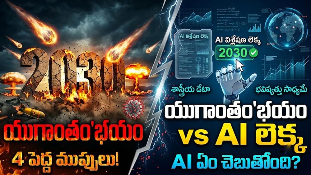 2030 నాటికి ప్రపంచం అంతం కాబోతుందా? AI చెప్పిన భవిష్యవాణి సంచలనం!