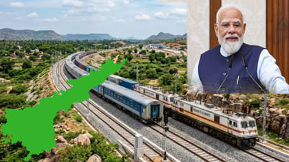 విశాఖ - విజయవాడ మీదుగా 4 లేన్ల రైల్వే నెట్‌వర్క్