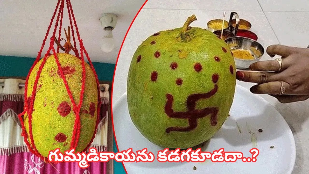 బూడిద గుమ్మడికాయను ఇలా కడుతున్నారా? దిష్టి పోవాలంటే ఈ నియమాలు తప్పక తెలుసుకోండి!