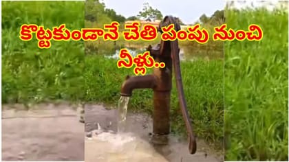 చేతి పంపు నుంచి ఊట నీరు..వైరల్‌ వీడియోపై AI వివరణ! అసలు కారణం ఇదే