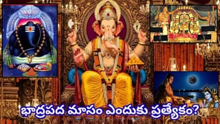 భాద్రపద మాసం.. వినాయక చవితి నుంచి మహాలయ అమావాస్య వరకు.. ఈ మాసంలోని పండగలివే!