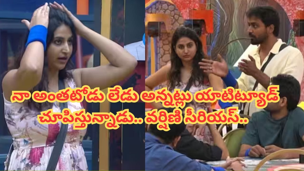 Bigg Boss 10 Telugu : అతడు పెద్ద తోపులా బిల్డప్ కొడుతున్నాడు.. కళ్లు నెత్తికెక్కాయి.. ఆ కంటెస్టెంట్‏ను ఏకిపారేసిన వర్షిణి..