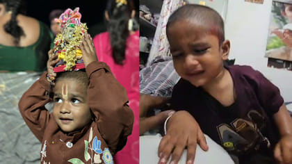నిమజ్జనం తర్వాత ‘నా గణపతి కావాలి’ అంటూ బాలుడి కన్నీళ్లు