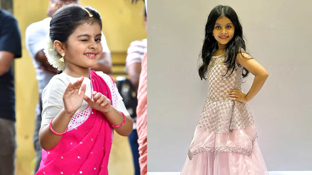 ప్రస్తుతం ఈ ఛైల్డ్ ఆర్టిస్ట్ కు సంబంధించిన ఫొటోలు, వీడియోలు నెట్టింట తెగ వైరలవుతున్నాయి. నెటిజన్లు కూడా ఈ చిన్నారి ఎవరో, తన బ్యాక్ గ్రౌండ్ ఏంటో తెలుసుకునేందుకు తెగ ఆసక్తి చూపిస్తున్నారు. ఈ నేపథ్యంలో ఈ క్యూటీ గురించి కొన్ని ఆసక్తికర విషయాలు వెలుగులోకి వచ్చాయి.