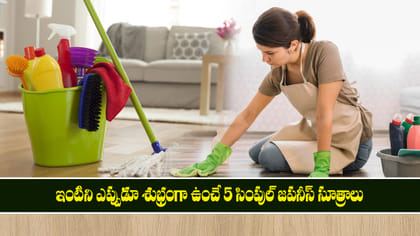 ఇంటిని ఎప్పుడూ శుభ్రంగా ఉంచే 5 సింపుల్ జపనీస్ సూత్రాలు