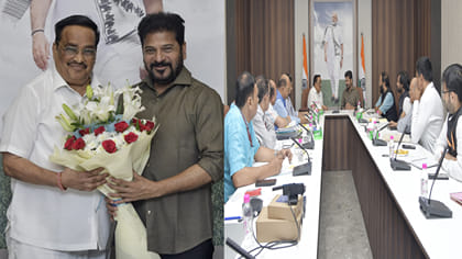 కేంద్రమంత్రి సీఆర్ పాటిల్‌తో సీఎం రేవంత్ భేటీ..