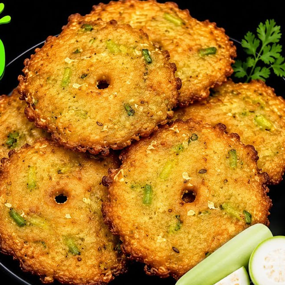 Crispy Sorakaya Rava Vada (5)