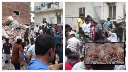 సత్య నికేతన్‌లో కుప్పకూలిన భవనం.. ముగ్గురు మృతి, శిథిలాల కింద..