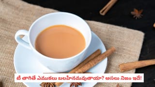 Tea And Calcium: టీ వల్ల కాల్షియం తగ్గుతుందా? నిపుణులు ఏం చెబుతున్నారంటే!