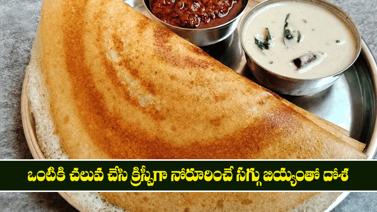 ఒంటికి చలువ చేసి క్రిస్పీగా నోరూరించే సగ్గుబియ్యంతో దోశ.. ఒక సారి ఇలా ట్రై చేయండి