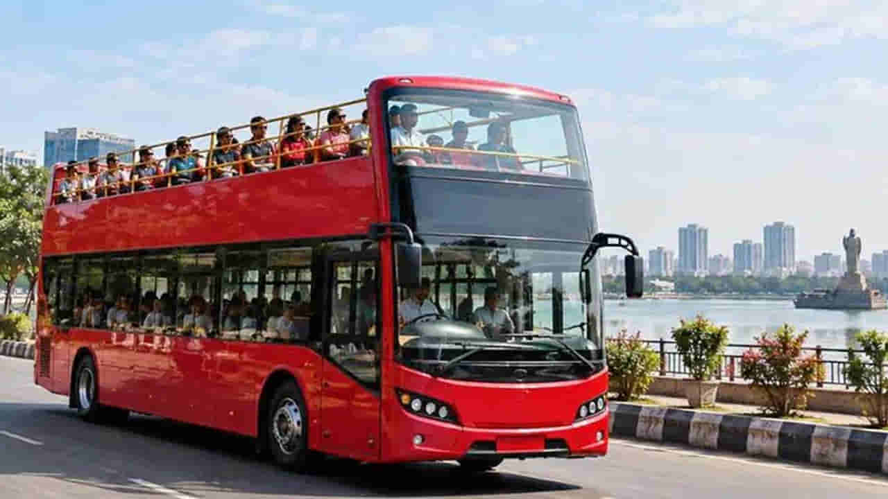 Hyderabad: హైదరాబాద్ వాసులకు గుడ్న్యూస్.. ఓపెన్ టాప్ డబుల్ డెక్కర్ బస్సులు!