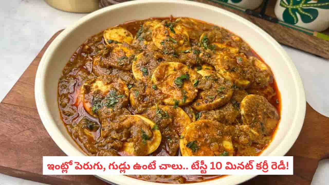 Curd Egg Curry Recipe: ఇంట్లో పెరుగు, గుడ్లు ఉన్నాయా?.. ఇలా కూర చేసి చూడండి.. రుచి అదిరిపోతుంది!