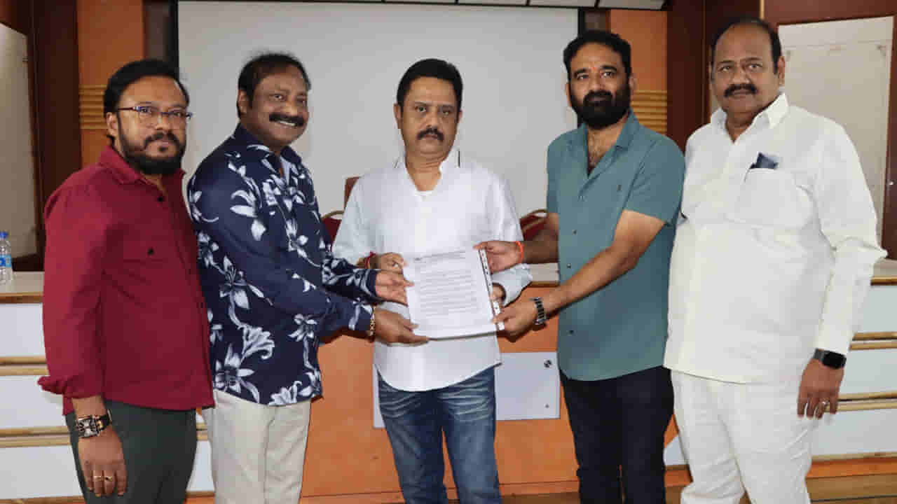 తెలుగు టెలివిజన్ 24 క్రాఫ్ట్స్తో ఏపీ ఎఫ్డీసీ చైర్మన్ భరత్ భూషణ్ చర్చలు.. నంది అవార్డులపై కీలక ప్రకటన