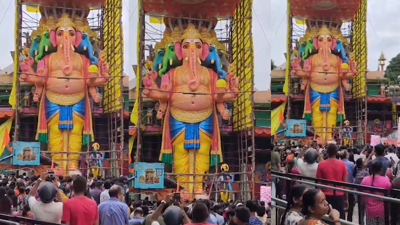 పంచముఖాలతో.. స్పెషల్ అట్రాక్షన్గా ఖైరతాబాద్ మహా గణపతి.. తొలి పూజ ఎప్పుడంటే..