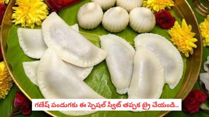 గణేష్ పండుగకు ఈ స్పెషల్ స్వీట్ తప్పక ట్రై చేయండి..