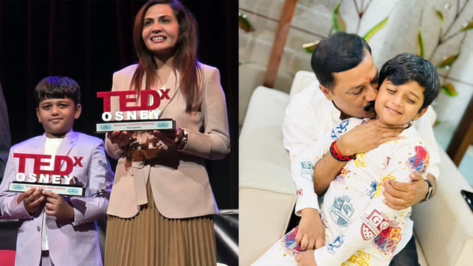ఆక్స్‌ఫర్డ్‌ TEDx వేదికపై గిన్నిస్‌ రికార్డు బాలుడు జిష్ణు ఆర్యన్