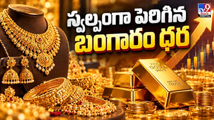 స్వల్పంగా పెరిగిన బంగారం ధర