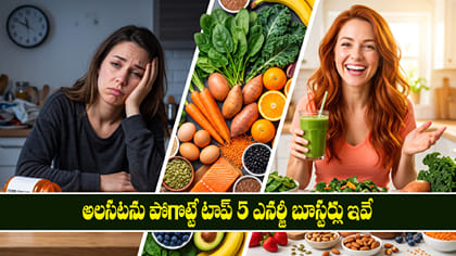 అలసటను పోగొట్టే టాప్ 5 ఎనర్జీ బూస్టర్లు ఇవే