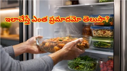వేడి వేడి ఆహారాన్ని నేరుగా ఫ్రిజ్‌లో పెడుతున్నారా? జరిగే ప్రమాదం