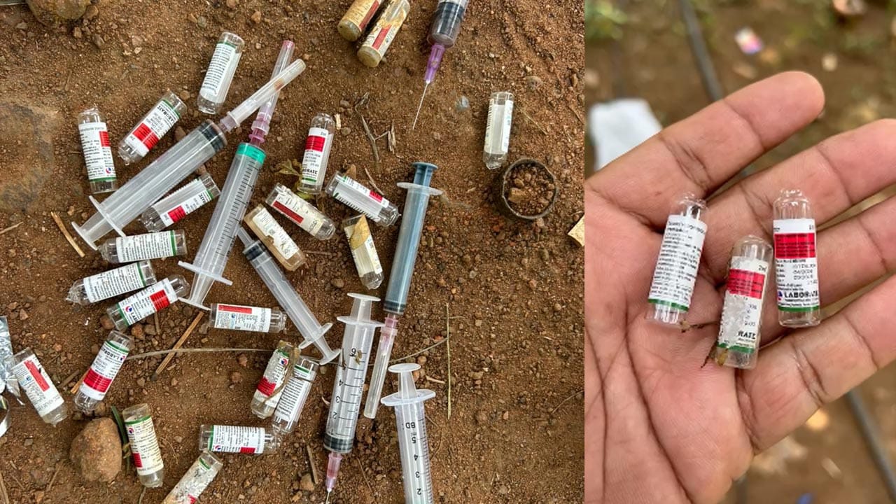 పచ్చని తోటల్లో మత్తు భూతం…పాఠశాల పరిసరాల్లో గుట్టలుగా నార్కోటిక్ మందులు!