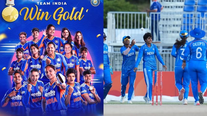 SLW vs INDW Highlights: లంకపై విజయం.. భారత్ ఖాతాలో గోల్డ్ మెడల్