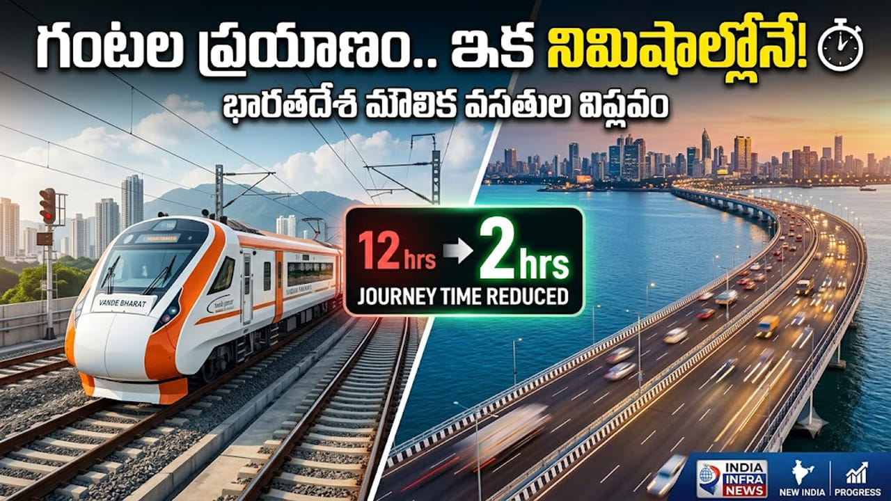 గంటల ప్రయాణం.. నిమిషాల్లో గమ్యం.. భారత్‌లో మారుతున్న ప్రయాణ ముఖచిత్రం..