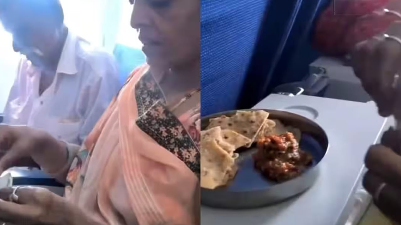 ఫ్లైట్లో ఫుల్ దేశీ స్టైల్.. పరాఠా-కూరతో ఫుడ్.. భారతీయ జంట చేసిన పనికి నెటిజన్లు ఫిదా!