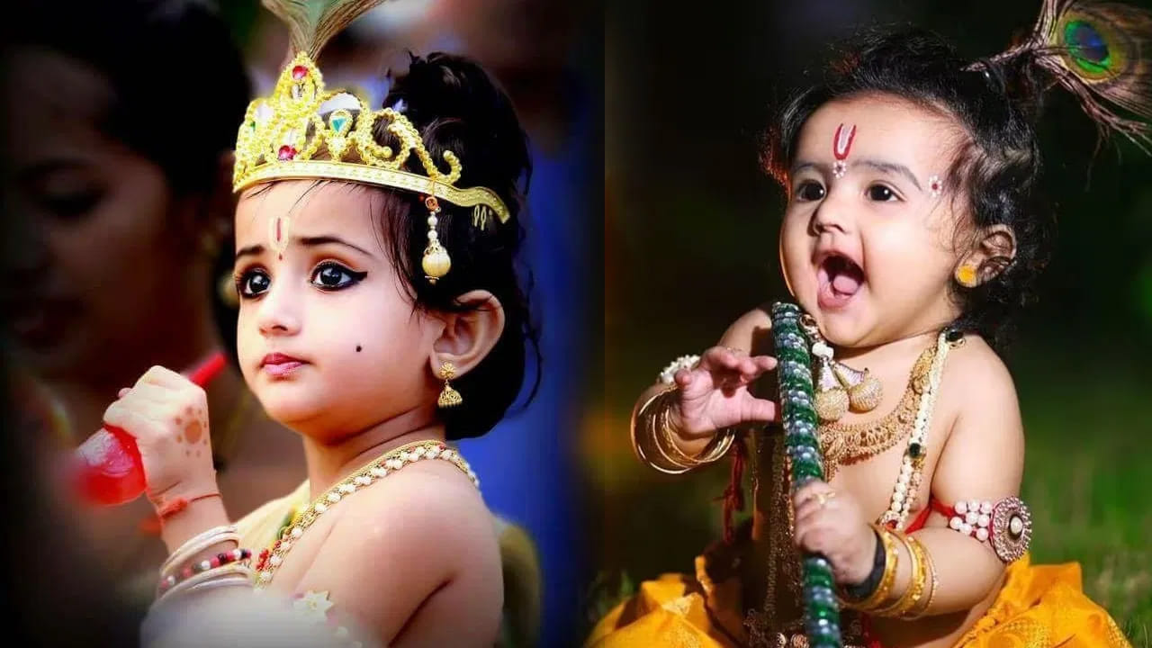 అయితే కొంత మందికి రంగు రంగుల బట్టలను ధరించేలా తయారు చేయాలని ఉంటుంది. అయితే అలా కోరుకునే వారు, హరే రామ్ హరే కృష్ణా అనే కుర్తాలను మార్కెట్‌లో కొనుగోలు చేసి అందంగా ముస్తాబు చేయవచ్చును.  అంతే కాకుండా వారిని రెడీ చేసే సమయంలో కాళ్లకు, చేతులకు గోరింటాకులా పూయడం వలన వారు మరింత అందంగా కనిపిస్తారు.