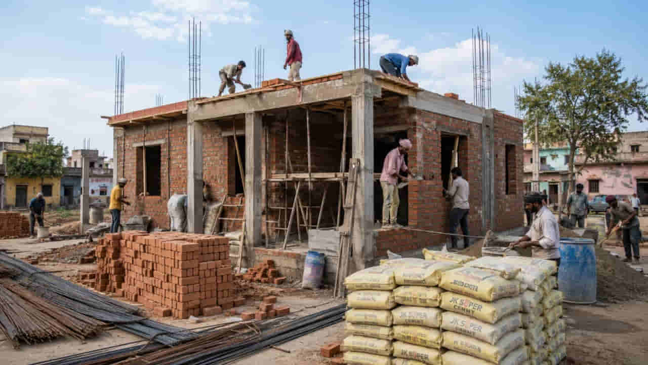 House Construction: కేవలం ఒక సెంట్ స్థలంలో రూ. 4 లక్షల బడ్జెట్లోనే ఇల్లు నిర్మాణం..!