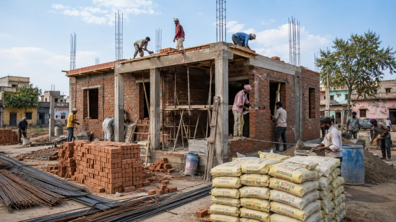 House Construction: కేవలం ఒక సెంట్ స్థలంలో రూ. 4 లక్షల బడ్జెట్లోనే ఇల్లు నిర్మాణం..!