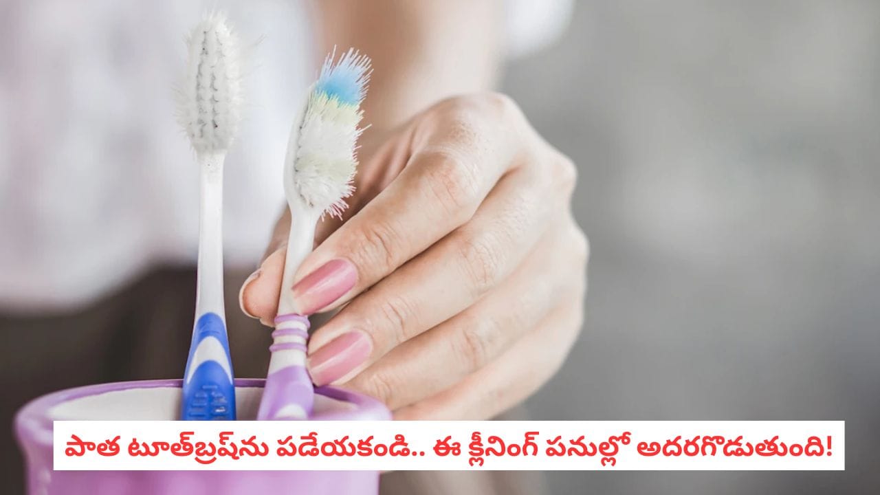 Old Toothbrush Uses: పాత టూత్బ్రష్ను పడేస్తున్నారా? ఇంట్లో ఎన్ని పనులకు పనికొస్తుందో తెలుసా?