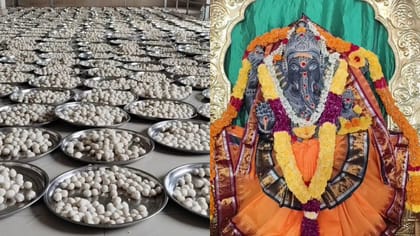 ఉండ్రాళ్ళ ప్రియుడికి.. లక్ష ఉండ్రాళ్ళతో నైవేద్యం!