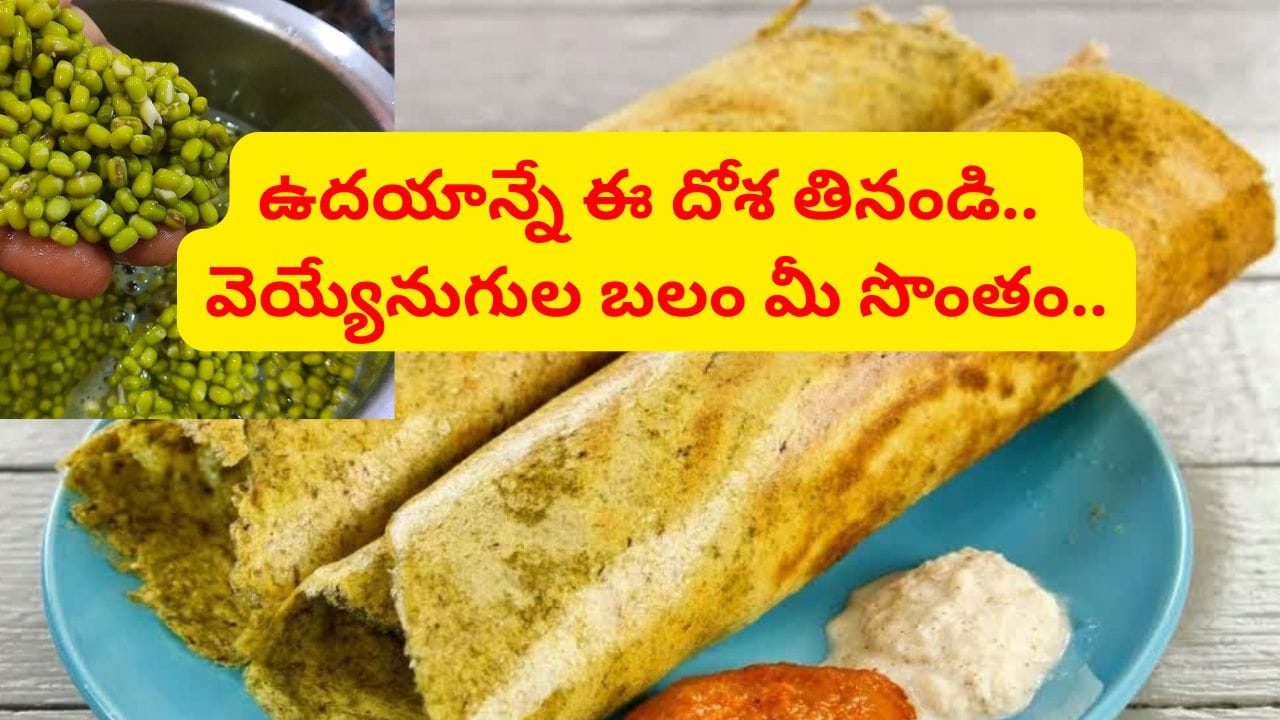 అబ్బబ్బ.. ఆరోగ్యకరమైన టేస్టీ టిఫిన్ ఇదే.. ఈ దోశ తింటే శరీరానికి సూపర్ బలం..