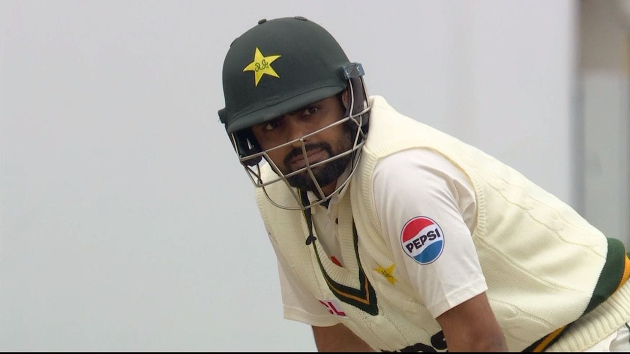 Pak Vs Eng 3rd Test Babar Azam