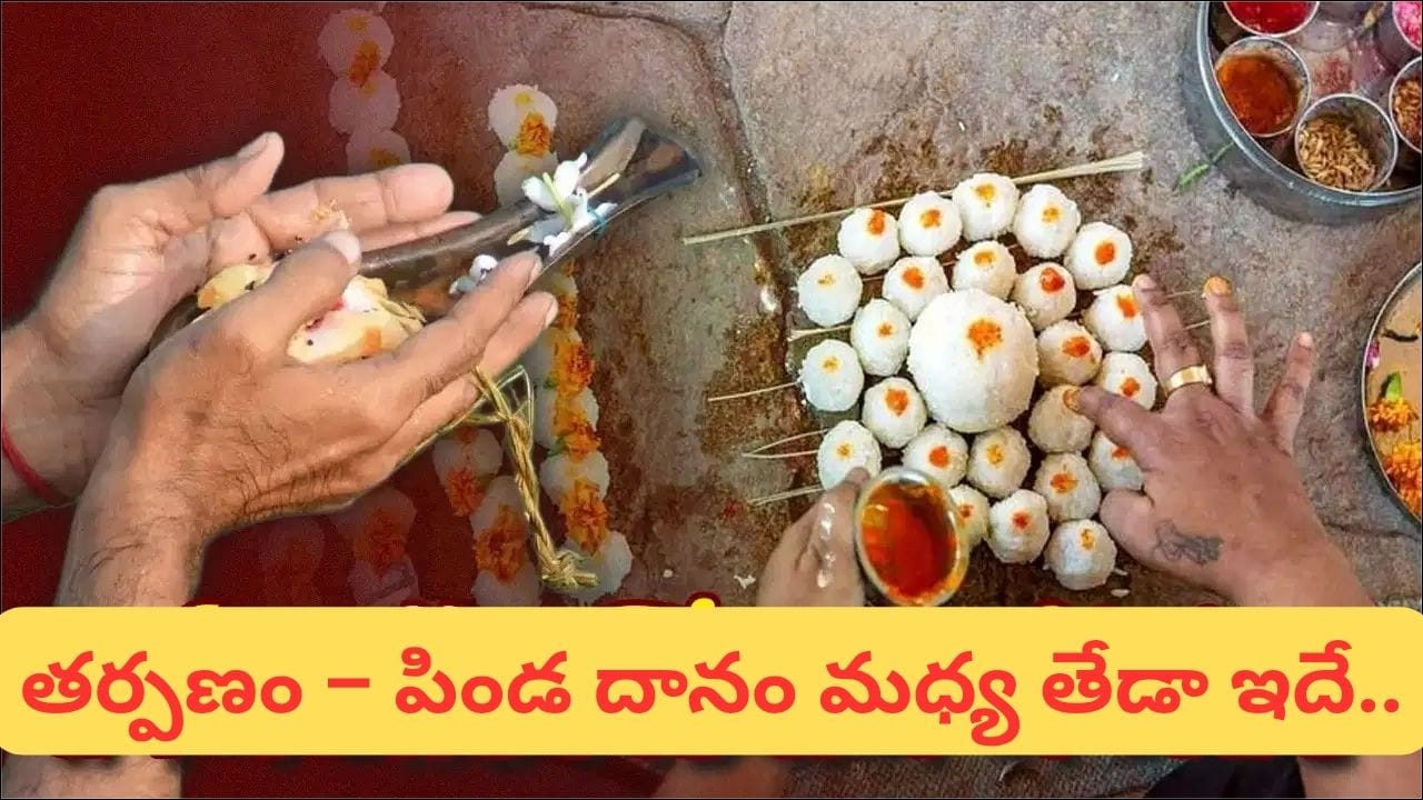 Pitru Paksha: పితృ పక్షం.. తర్పణం, పిండ దానం ఒకటేనా? రెండింటి మధ్య తేడా ఇదే!