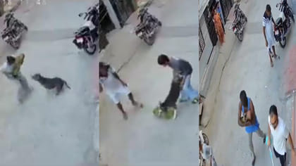 ఆరు నెలల పసికందుపై పిట్‌బుల్ దాడి..!