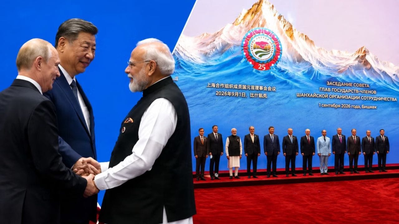 Pm Modi Sco Group Picture