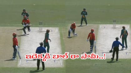 మూన్‌బాల్‌‌ను వెంటాడిన బ్యాటర్.. కట్‌చేస్తే.. షాకిచ్చిన అంపైర్..!