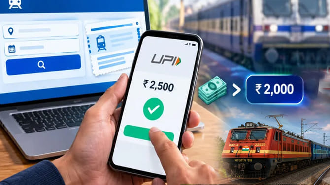 రైల్వే బుకింగ్‌ కోసం UPI చెల్లింపులు చేస్తే అదనపు ఛార్జీలు పడతాయా